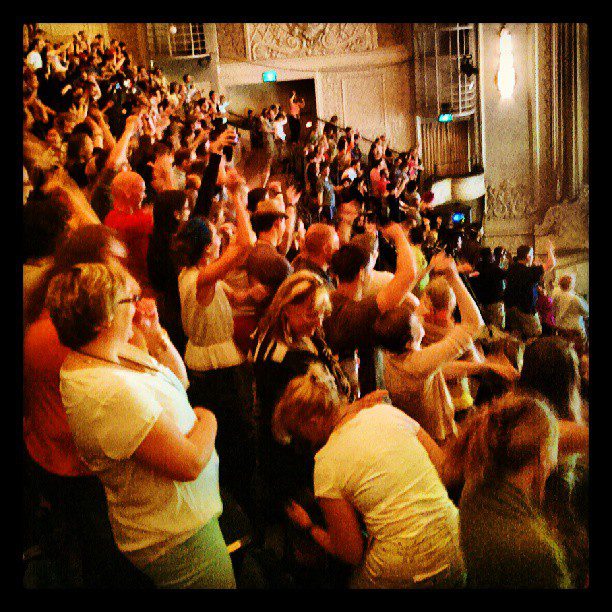 3000 people dancing Bollywood style, only at the world domination summit #wds2013