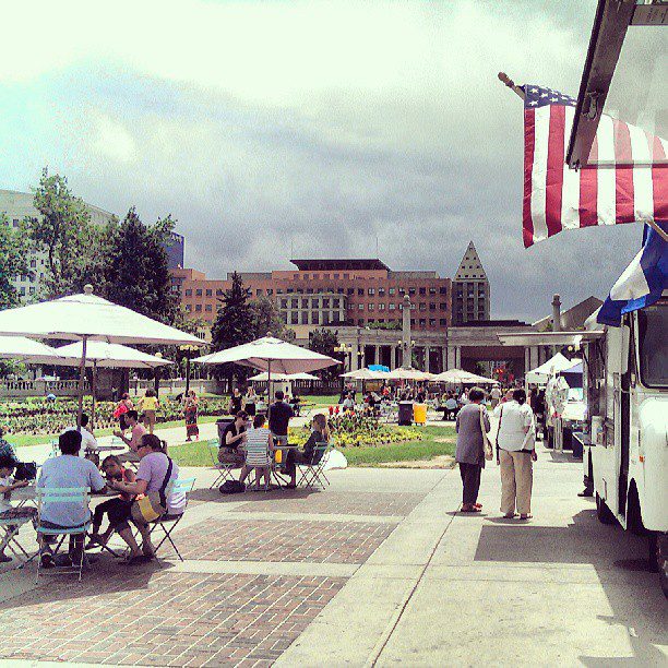 Food truck central.. yum